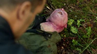Ooh! That is
one broken neck. - Grimm