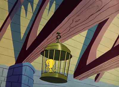 OOH, THAT
ITTY-BITTY PUDDY TAT, - Bugs Bunny's 3rd Movie: 1001 Rabbit Tales