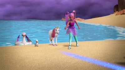 Ooh!
That is totally a sign. - Barbie: A Touch of Magic