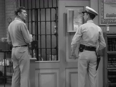 OOH, THAT'S PRETTY
SNEAKY HAIR LOTION. - The Andy Griffith Show