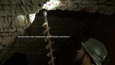 Ooh. The stakes are
a bit higher underground. - Outback Opal Hunters
