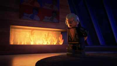Ooh, uh,
speaking of crunching... - LEGO Jurassic Park: The Unofficial Retelling