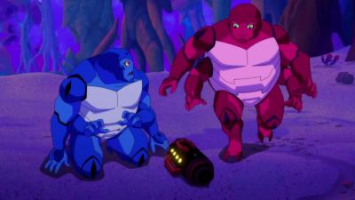 - Ooh!
- What did Larva do? - Young Justice