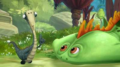 Ooh! What if I pretend I found the flower, - Gigantosaurus