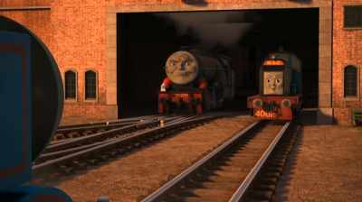 Ooh, what'’s your name,
little tank engine? - Thomas & Friends: Journey Beyond Sodor