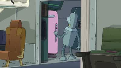 Ooh, your hands are warm. - Futurama