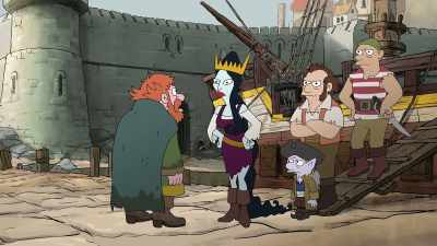 Oona, baby, you're my main queen.
Forget her. - Disenchantment