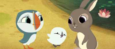 Oona, May, Baba!
Hurry up everyone! - Puffin Rock and the New Friends