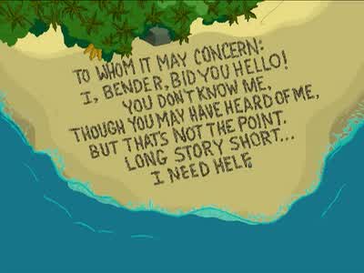 Oop, low on power. - Futurama