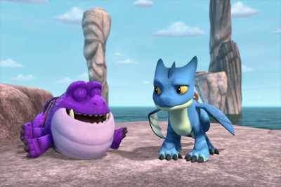 Oops.
Going that fast was so much fun. - Dragons: Rescue Riders