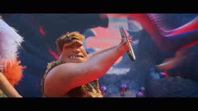 - Oops. - Hey! - Hey. - Hey. - The Croods: A New Age