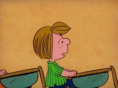 Oops Sorry ma'am I guess I dozed off for a second - She's a Good Skate, Charlie Brown