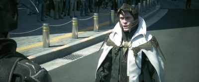Open this gate now,
and maybe you'll have a job tomorrow. - Kingsglaive: Final Fantasy XV