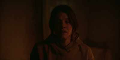 Open the door.
[banging continues] - Smile