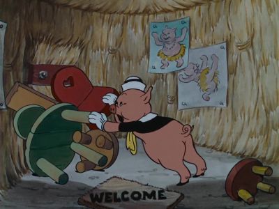 Open the door and let me in - Three Little Pigs