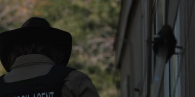 Open the door. - Yellowstone