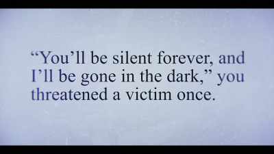 Open the door,
show us your face. - I'll Be Gone in the Dark