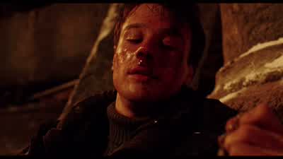 GRIGORI Open the final lockRemember who you aresizzlinggruntingBelieve me I've lived long enough to knownot a tear will be shed for this worldYou have a choice Your father gave you thatGRIGORI No you don'tOpen itDo itgruntingNoNobeast shriekingWhat have - Hellboy