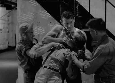 Open your trap,
and we'll cut you a new one. - Riot in Cell Block 11