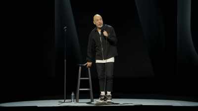Open up that bathroom door
and there she is, - Jo Koy: Live from the Los Angeles Forum