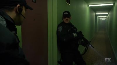 - Open up! Police!
- (Baby crying) - The Strain