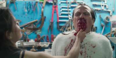 Open wide.
That's it. Good. Nice little boy. - Bloody Oranges