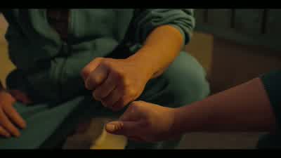 Open your hand. - Squid Game