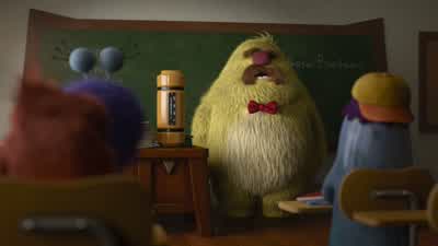 Open your textbooks to chapter three. - Monsters University
