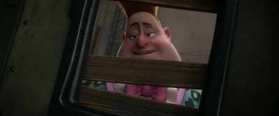 Open it yourself. [laughs] - Hitpig!