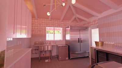 Opening it up and adding
the light fixture - Trixie Motel
