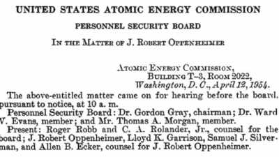 Oppenheimer was stunned - Oppenheimer: The Real Story