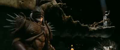 Opposite angle, 45 degrees, target to rubies. - Arthur and the Invisibles