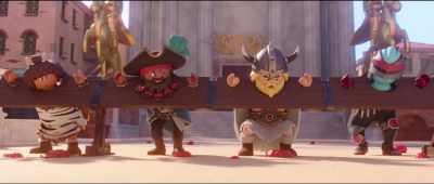 -OQok-Ook!
-(groaning) - Playmobil: The Movie