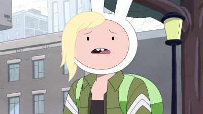 Or if anyone will remember
this version of our world. - Adventure Time: Fionna & Cake