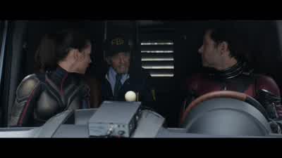 Or are you two gonna keep staring at each otheruntil they start shooting at us Yeah - Ant Man and the Wasp