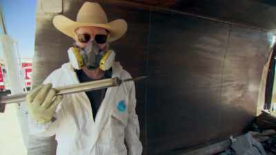 OR AS ADAM PREFERS TO CALL IT,
POPCORN FROM HELL. - Mythbusters Jr.
