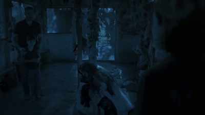 Or at least I hope she will.
Let's go. Come on. Run. - La Llorona