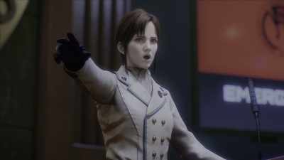 Or by debate, or by due process. - Starship Troopers: Traitor of Mars