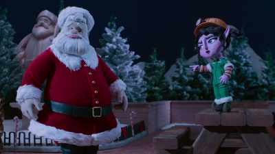 Or... you can agree
right now to meet
the workers' demands. - Santa Inc.