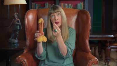 Or we can also insert a fingertip inside. - Sex: Unzipped