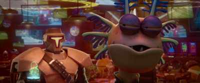 Or you can discuss it
with my new bodyguards. - My Dad the Bounty Hunter