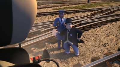 Or collecting passengers
from the cruise ships? - Thomas & Friends: Journey Beyond Sodor