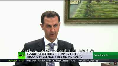 ...or consultation
or permission,
they are invaders. - The Putin Interviews