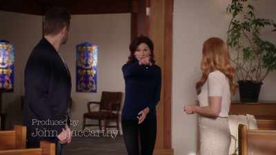 Or... you could ask the florist
create a floral arch - Aurora Teagarden Mysteries: Til Death Do Us Part