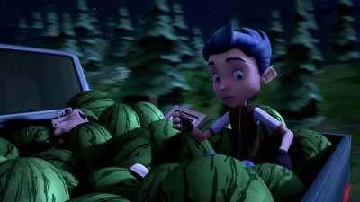 Or did you keep her
in the dark about that, too? - Monster Island