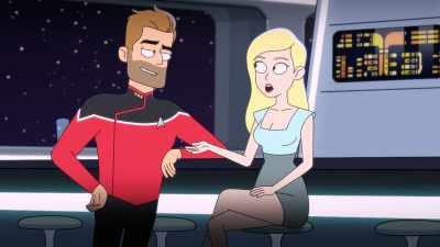 Or half of Ransom's alien dates - Star Trek: Lower Decks