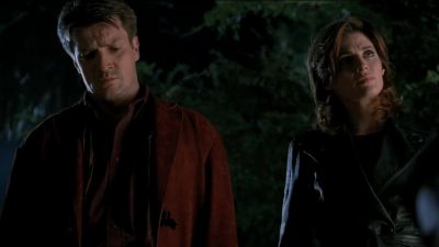 - Or he's a vampire.
- No ID, no phone. - Castle