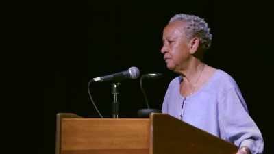 "Or I can just
take the tit out." - Going to Mars: The Nikki Giovanni Project