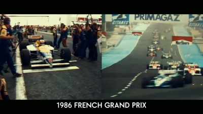 Or, I was catching up
with the leader - Williams & Mansell: Red 5