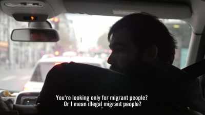 Or I mean
illegal migrant people? - White Noise